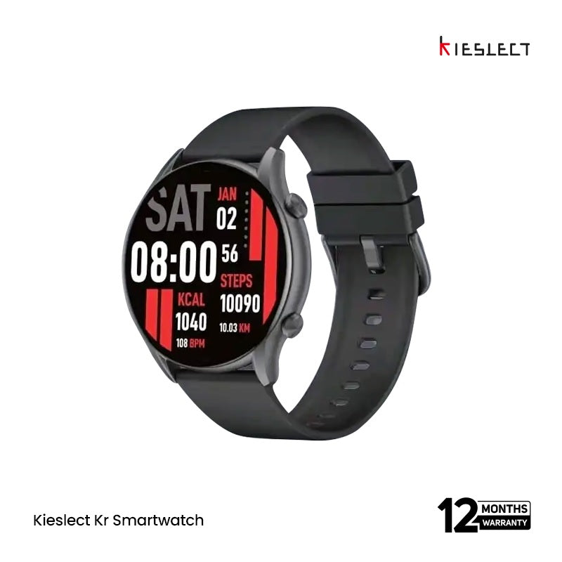 Kieslect Kr Smartwatch Bluetooth Calling – Black