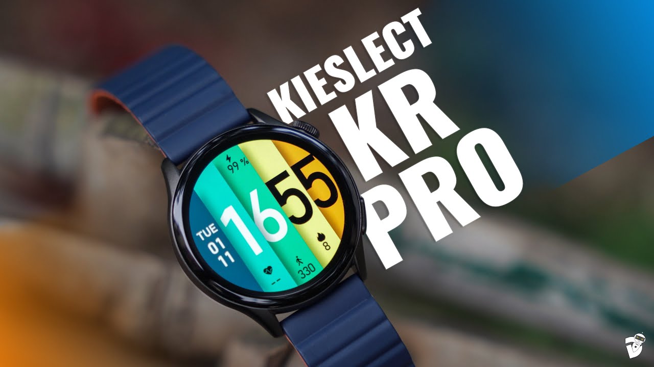 Kieslect KR Pro Smart Calling AMOLED Watch with Crown Navigation (Dual Strap)